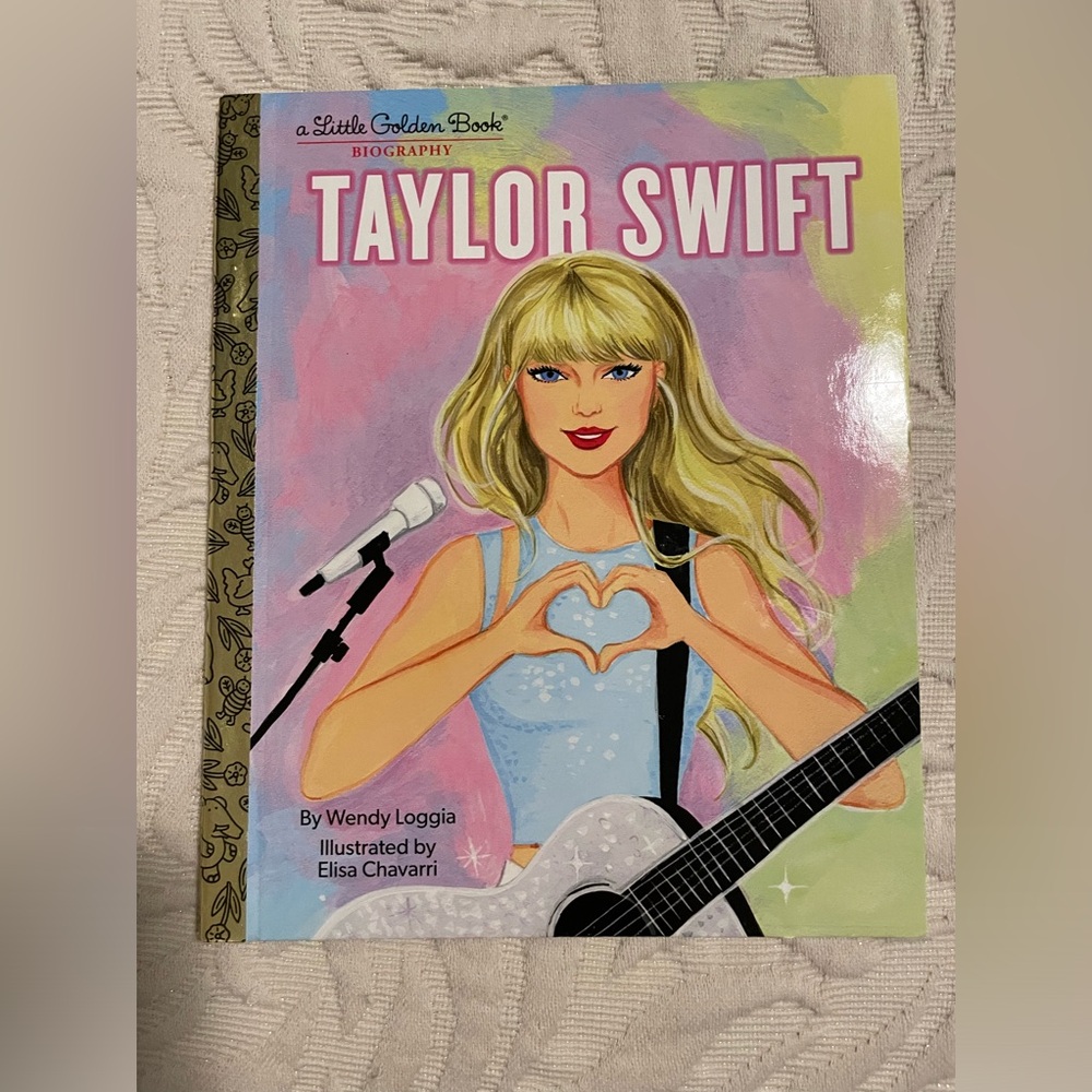 ‼️DONATED‼️ A Little Golden Book Biography - Taylor Swift - NEW